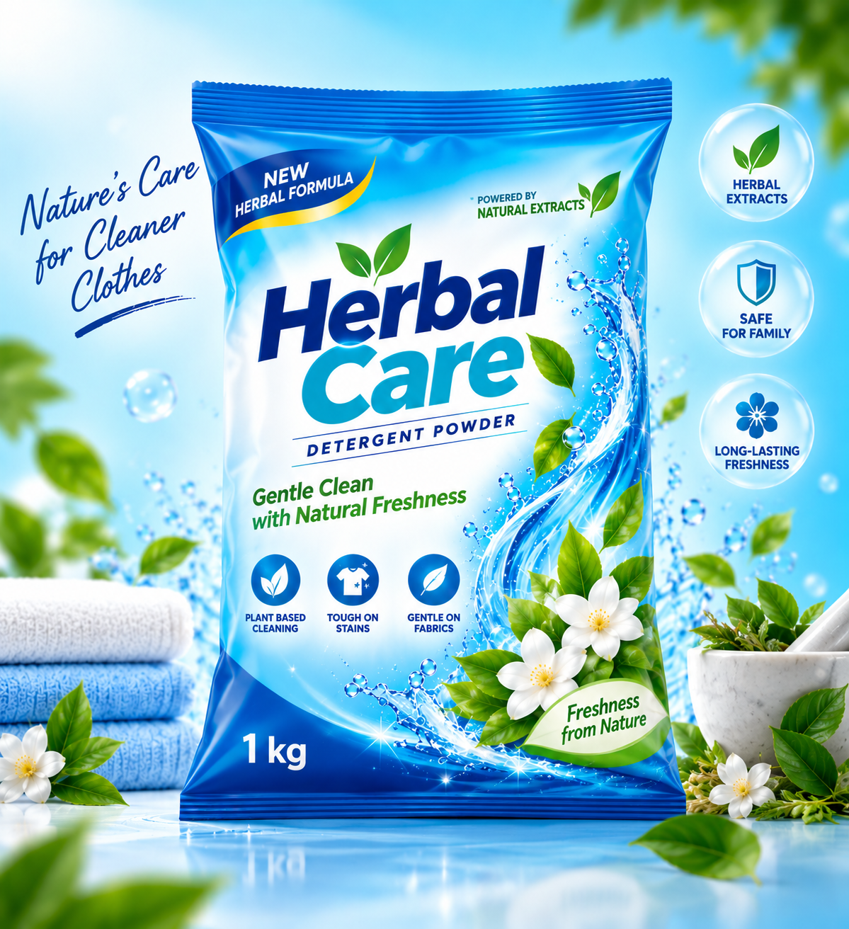 Herbal Care Detergent Powder